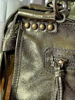 Sale Sac Vert Anis Fabiola Femmes Sac Porte Epaule Avec Sangle