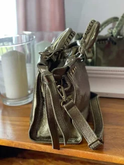 Sale Sac Vert Anis Fabiola Femmes Sac Porte Epaule Avec Sangle
