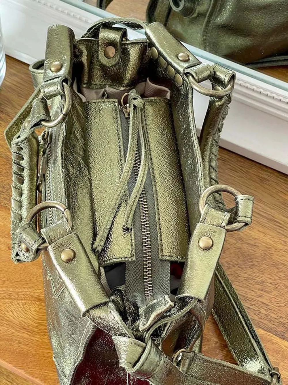 Sale Sac Vert Anis Fabiola Femmes Sac Porte Epaule Avec Sangle