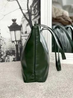 Online Sac Vert Bouteille Noemie Femmes Sac Format A4 Et +
