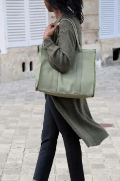 Online Sac Vert Miranda Femmes Sac Format A4 Et +