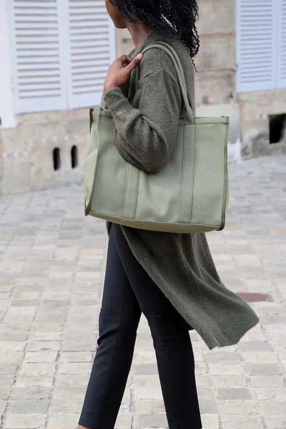 Online Sac Vert Miranda Femmes Sac Format A4 Et +
