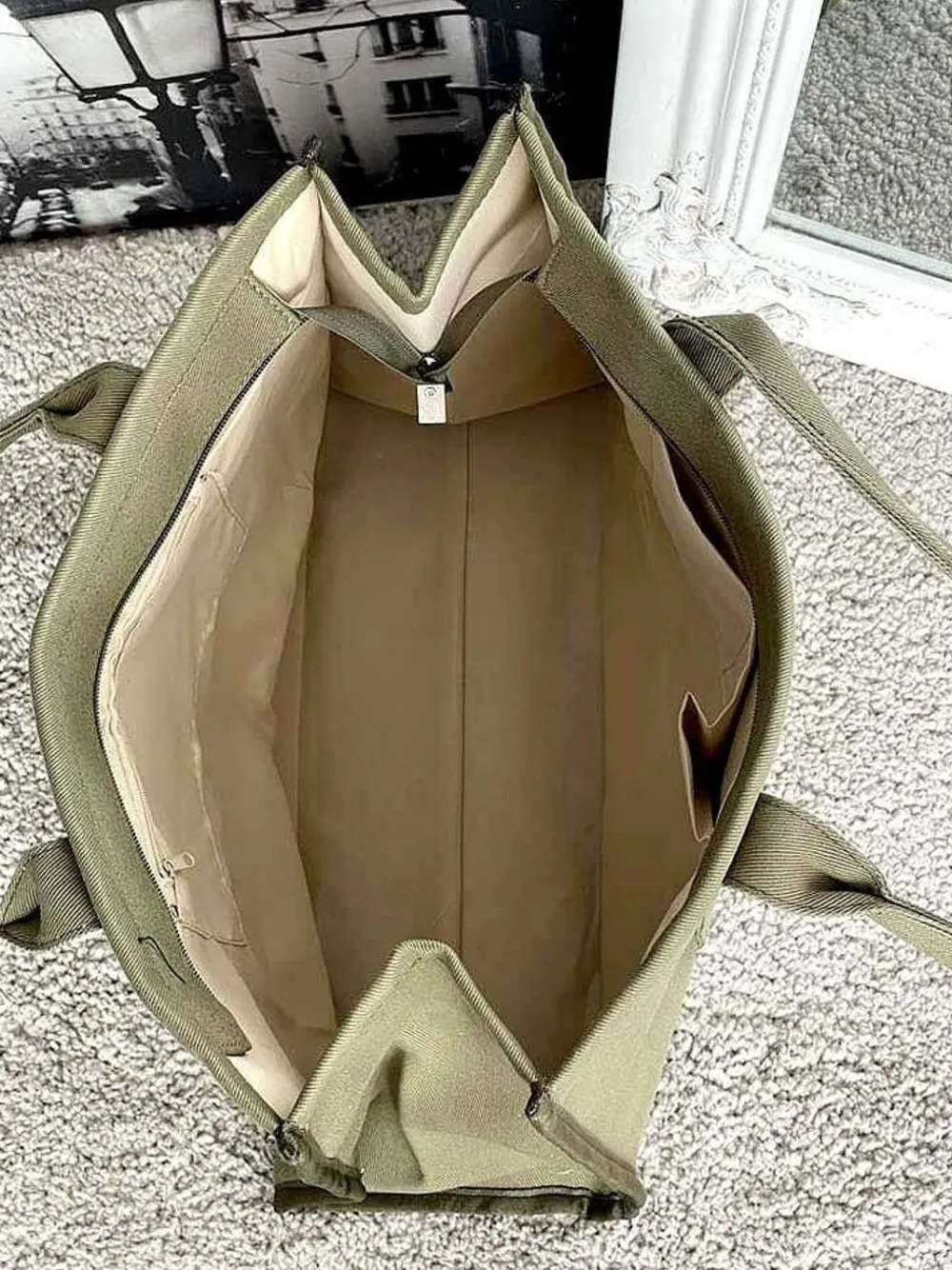 Online Sac Vert Miranda Femmes Sac Format A4 Et +