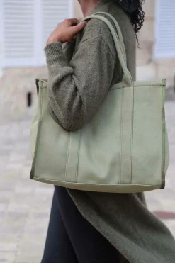 Online Sac Vert Miranda Femmes Sac Format A4 Et +