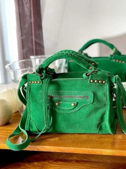 Sale Sac Vert Pomme Bradie Femmes Sac Porte Epaule Avec Sangle