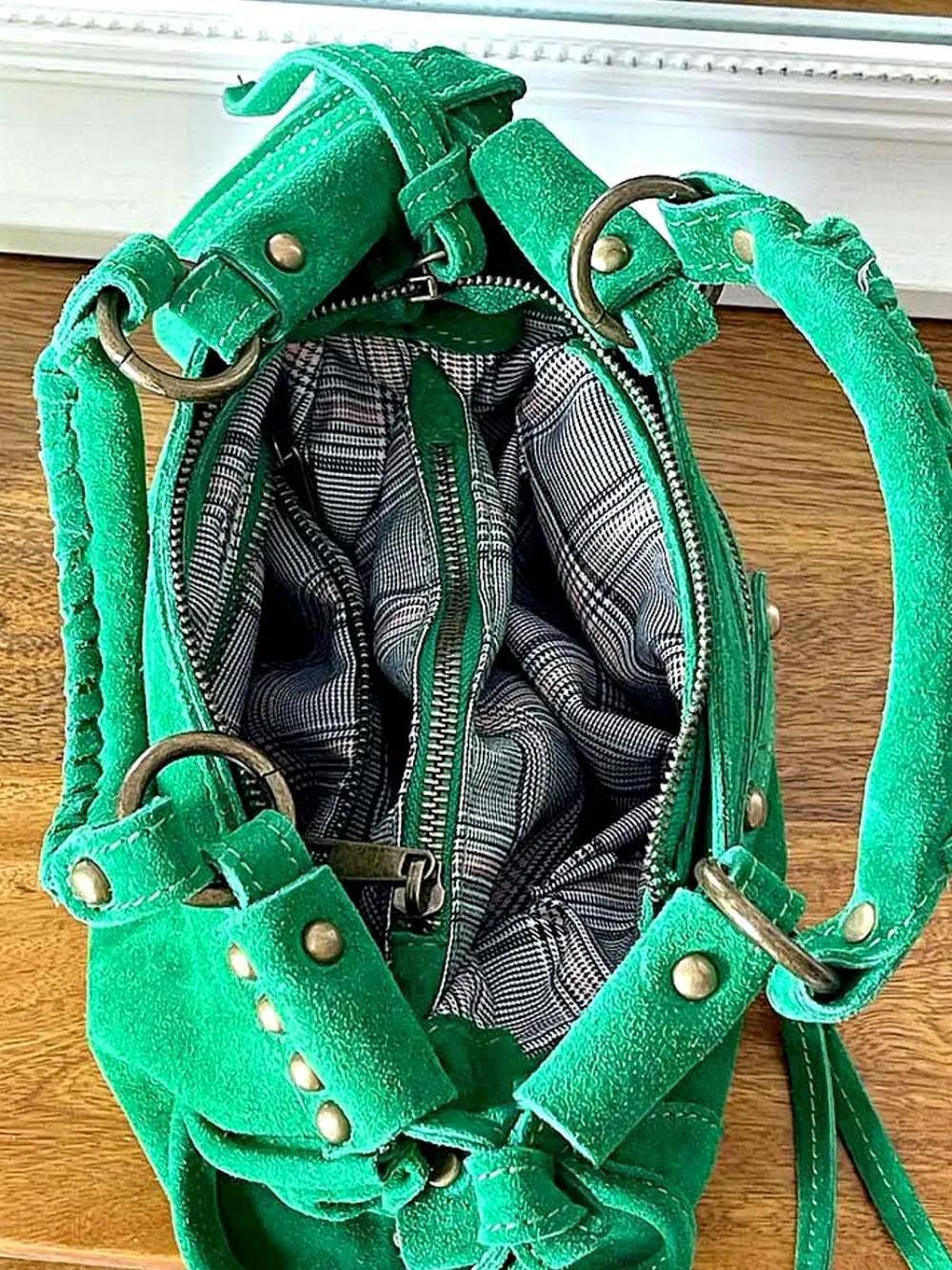 Sale Sac Vert Pomme Bradie Femmes Sac Porte Epaule Avec Sangle