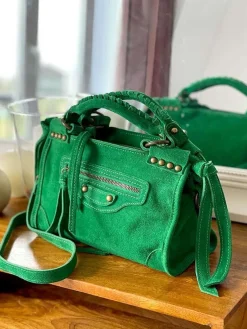 Sale Sac Vert Pomme Bradie Femmes Sac Porte Epaule Avec Sangle
