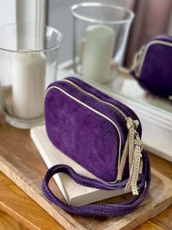 Online Sac Violet Jasmyne Mini Femmes Sac Porte Epaule Avec Sangle