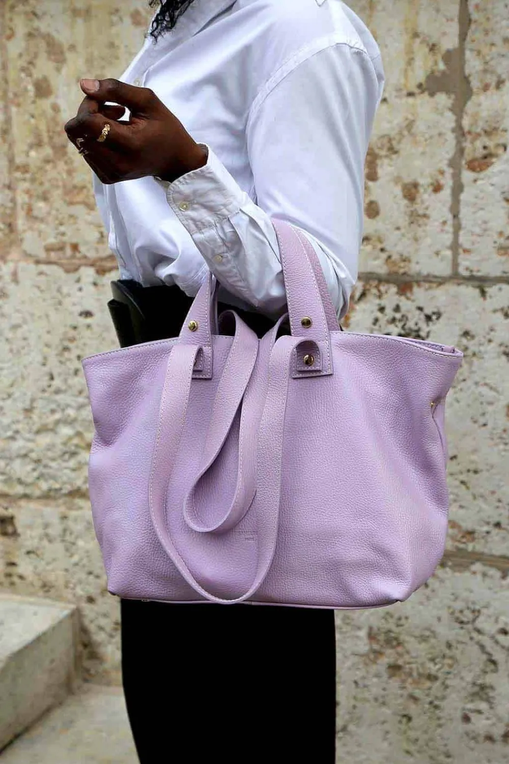 Outlet Sac Violet Lilas Olympe Femmes Sac Format A4 Et +