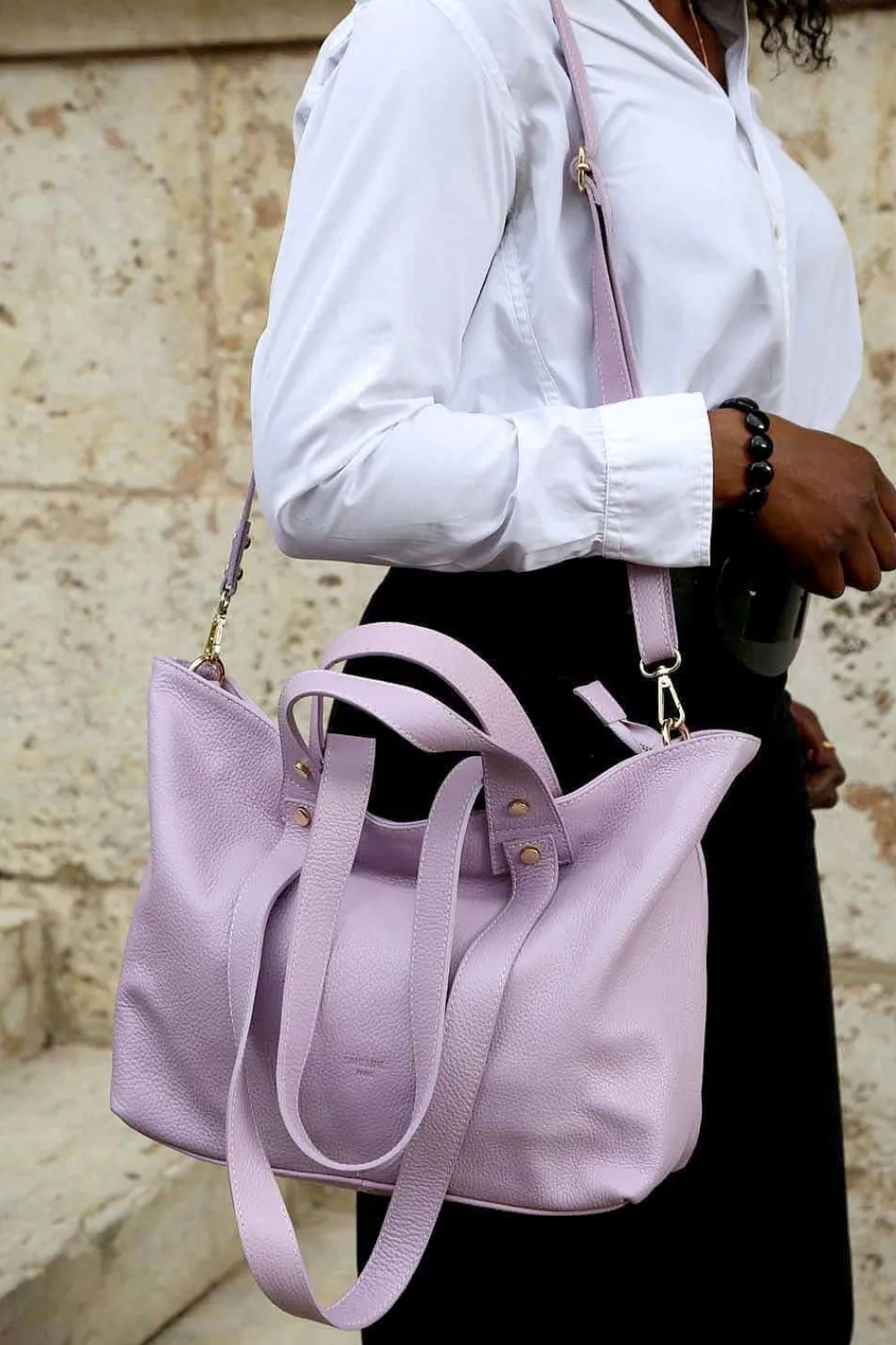 Outlet Sac Violet Lilas Olympe Femmes Sac Format A4 Et +