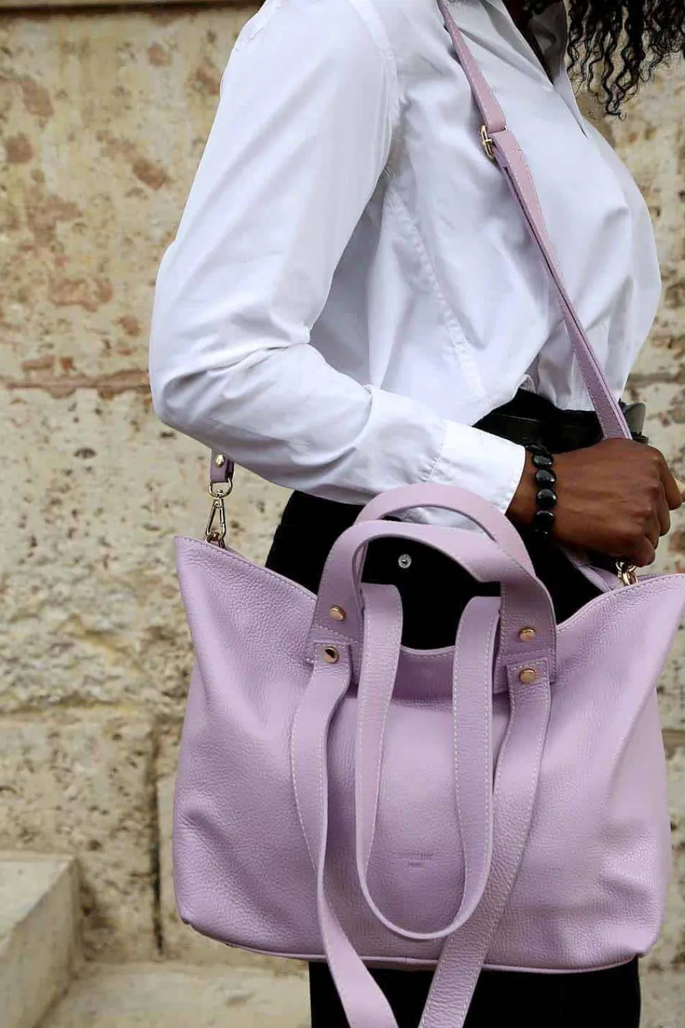 Outlet Sac Violet Lilas Olympe Femmes Sac Format A4 Et +