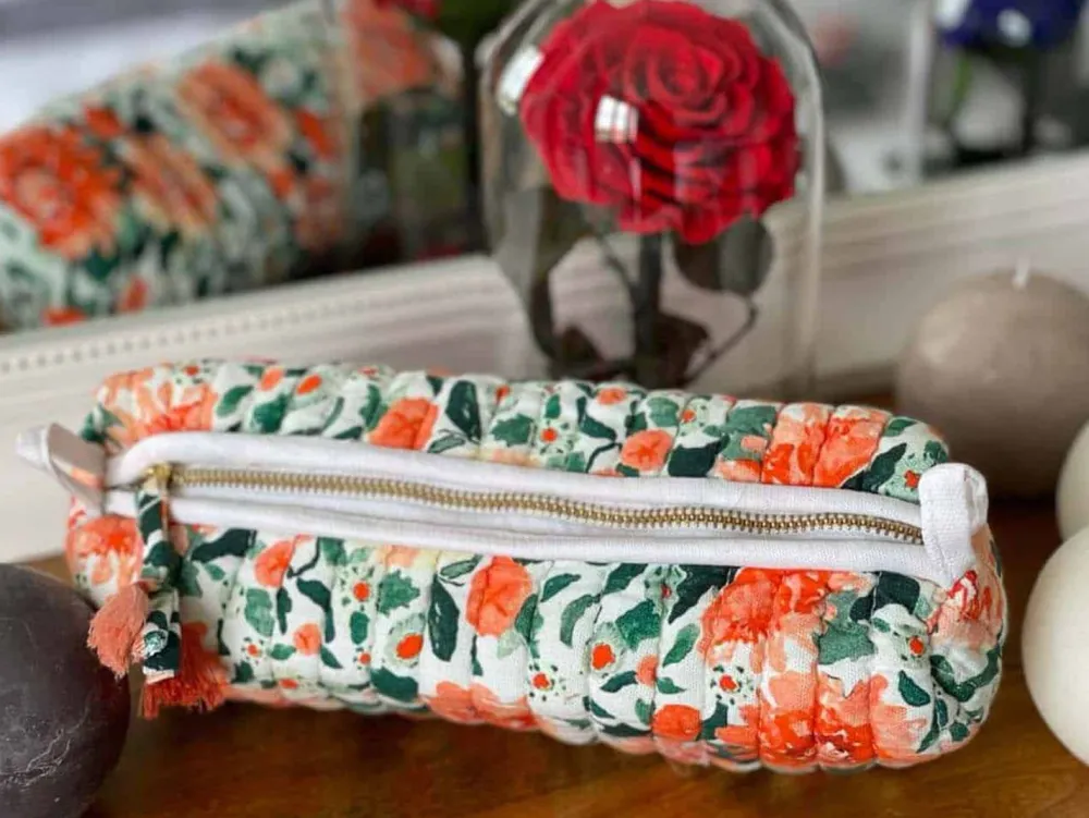 Clearance Trousse De Toilette Orange Keyla Femmes Pochette & Trousse