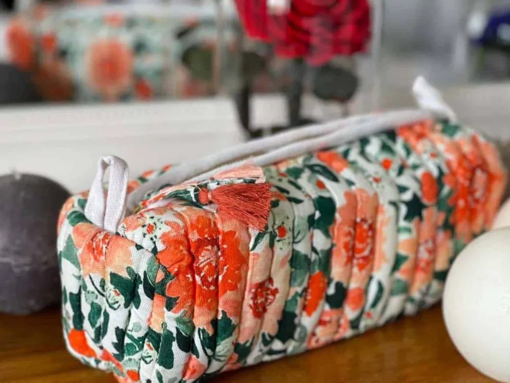 Clearance Trousse De Toilette Orange Keyla Femmes Pochette & Trousse