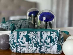 Trousse De Toilette Vert Keyla Femmes Pochette & Trousse
