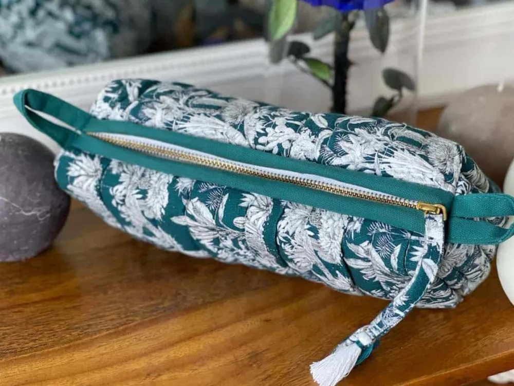 Trousse De Toilette Vert Keyla Femmes Pochette & Trousse