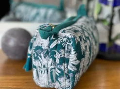Trousse De Toilette Vert Keyla Femmes Pochette & Trousse